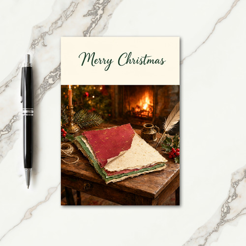 Christmas Card Paper Card