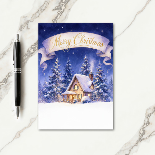 Christmas Card To And From Card