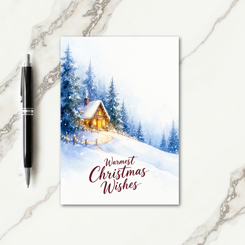 Christmas Card Wishes For Friends Card