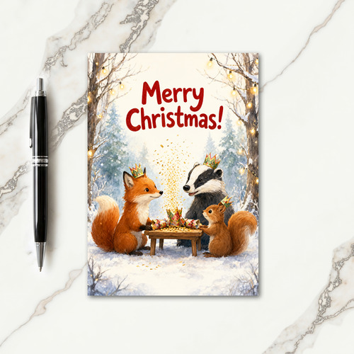Christmas Crackers Card