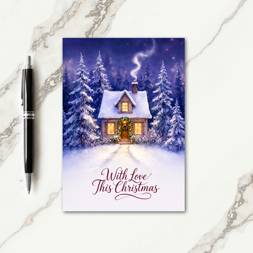 Christmas Dedication Card