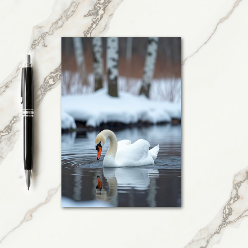 Christmas Graceful Bird Card