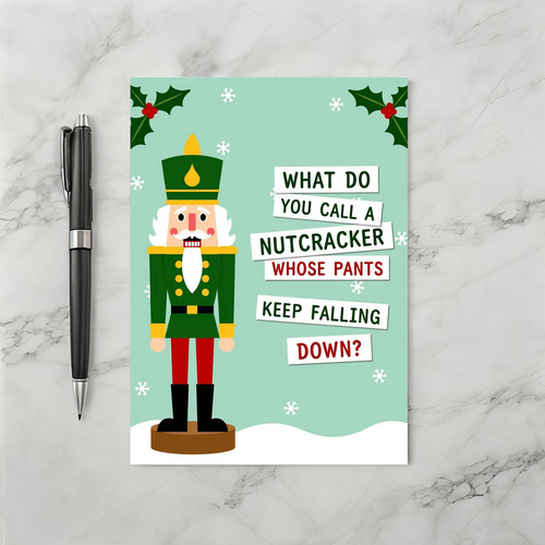 Christmas Nutcracker Pants Joke