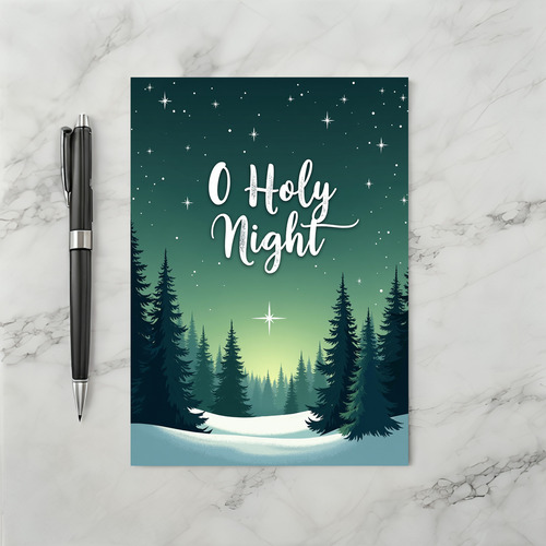 Christmas O Holy Night Card