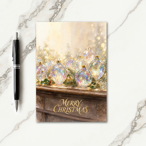 Christmas Ornaments Card