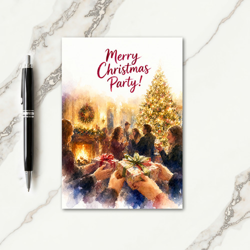 Christmas Party Card