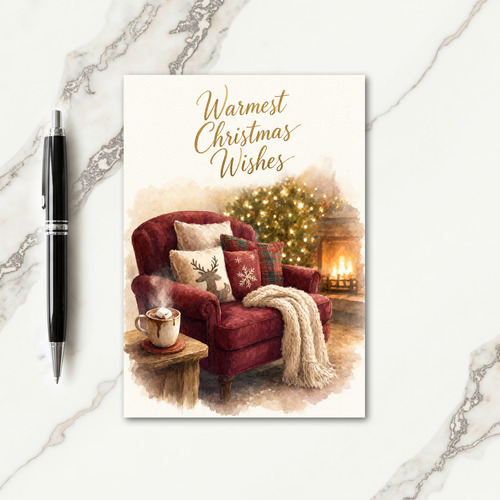 Christmas Pillows Card