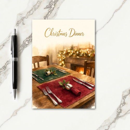 Christmas Placemats Card
