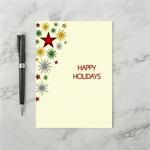 Christmas Star Holiday Card
