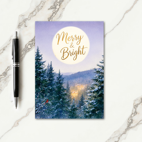 Christmas Trees Near Me Card