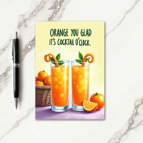 Citrus Birthday Card