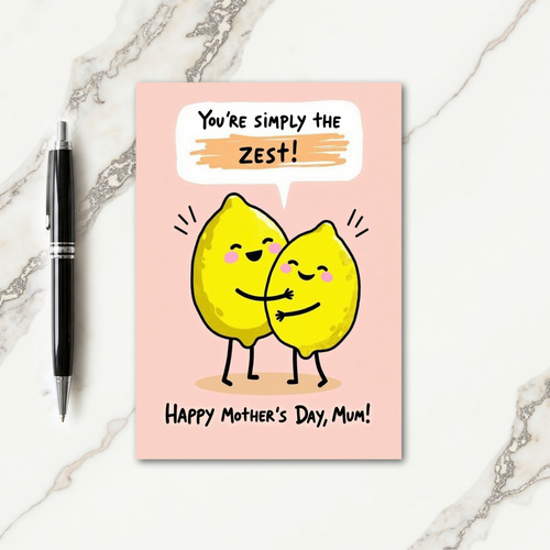 Citrus Sweet Mothers Day Card