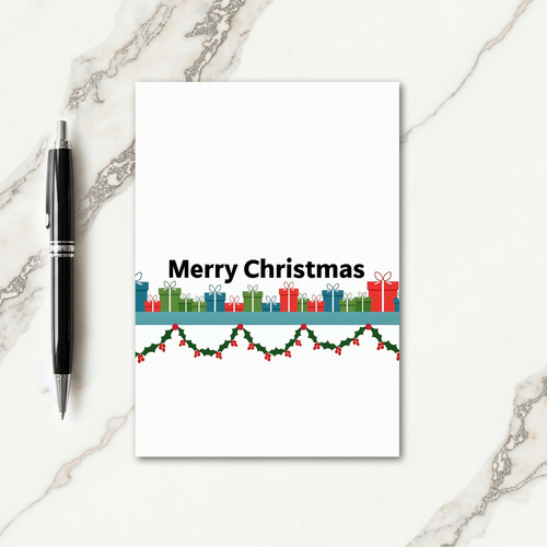 Classic Gifts Christmas Card