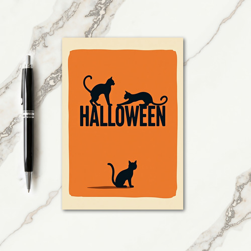 Classic Halloween Night Card