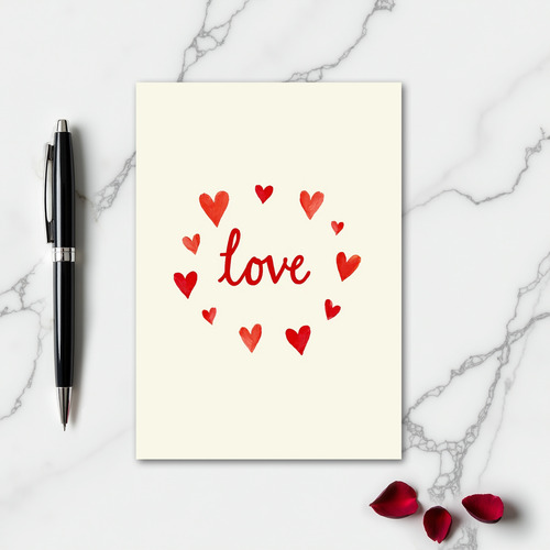 Classic Love Heart Card
