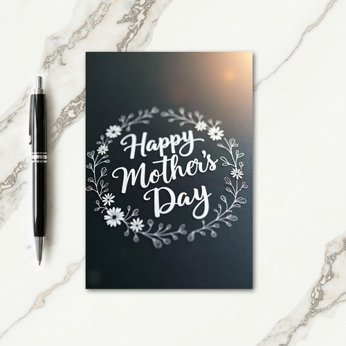 Classic Mothers Day Message Card