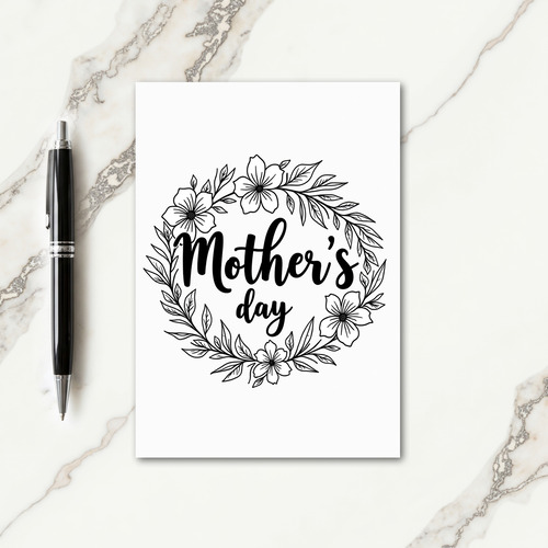 Classic Mothers Day Thanks Card