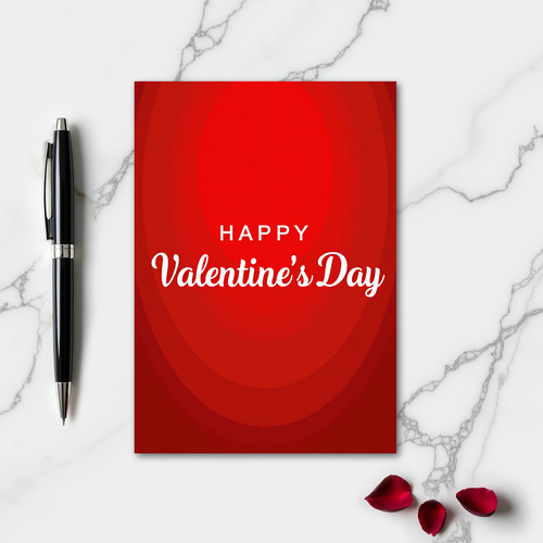 Classic Valentine Love Card