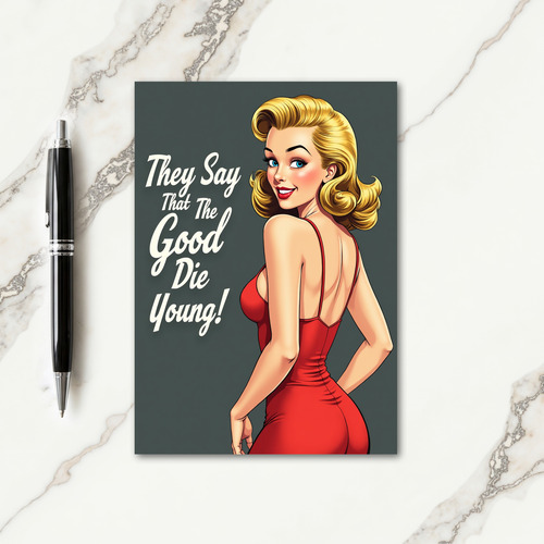 Classic Woman Birthday Card