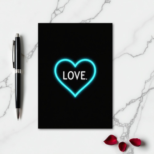 Clean Classic Love Card