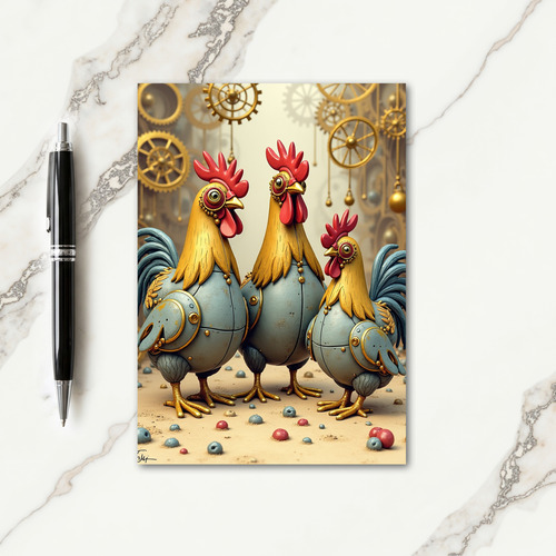 Clockwork Christmas Card thumbnail