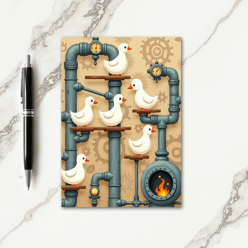 Clockwork Holiday Card thumbnail