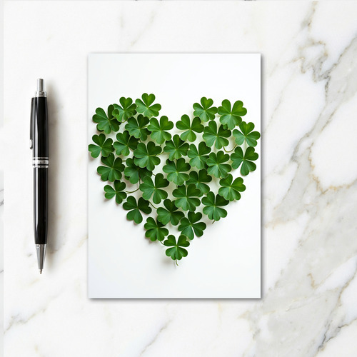 Clover Heart Fresh Wishes Card