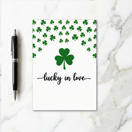Clover Love Pattern Card