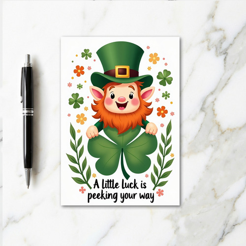 Clover Luck Scene Greats Card