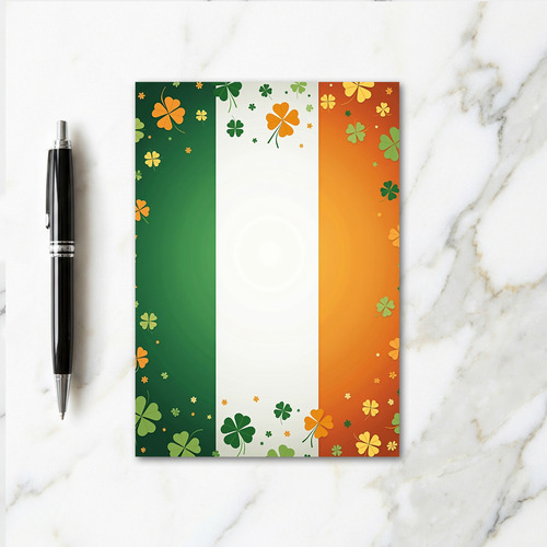 Clover Pattern Irish Card