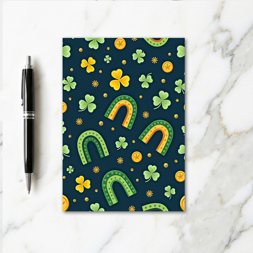 Clover Rainbow Pattern Card