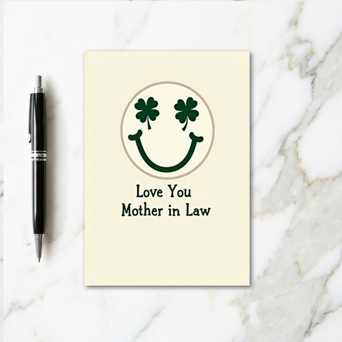 Clover Smile Mother In Law Card