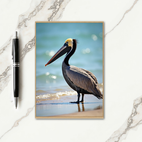 Coastal Bird Fathers Day Card