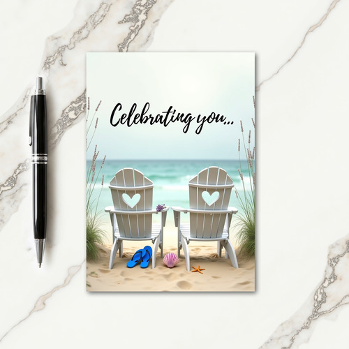 Coastal Birthday Wish Card