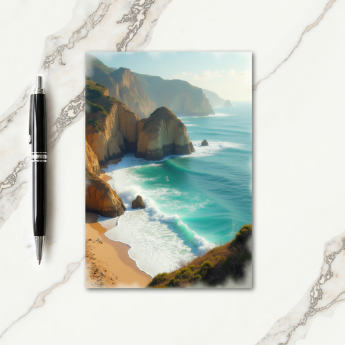 Coastal Fathers Day Vista Card