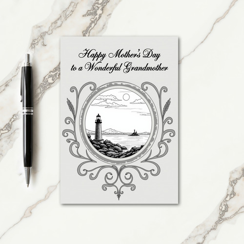 Coastal Grandmothers Day Card