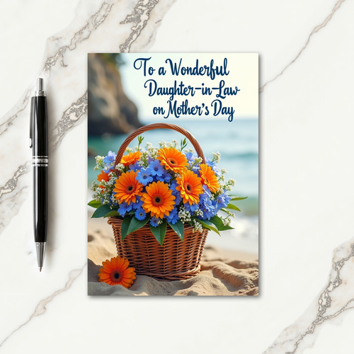 Coastal Mothers Day Bloom Card
