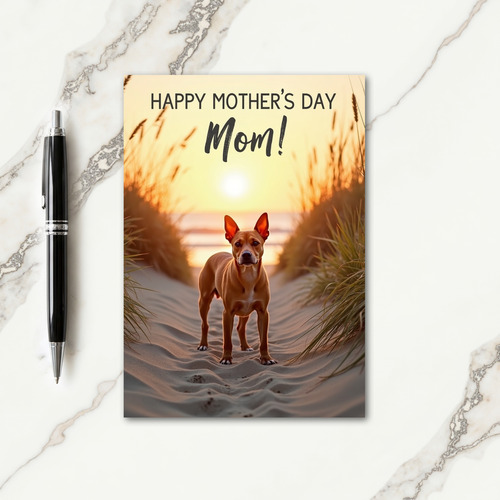 Coastal Mothers Day Scene Card