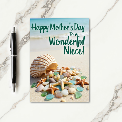 Coastal Mothers Day Treasure Card