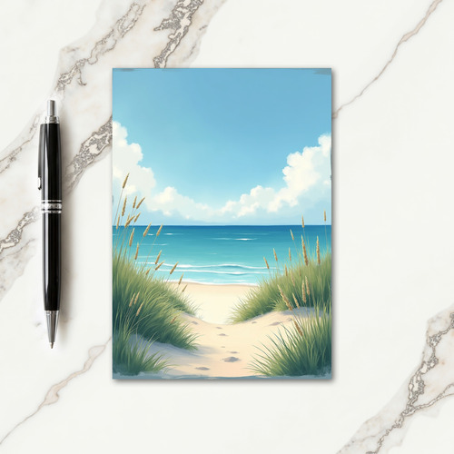 Coastal Path Fathers Day Card