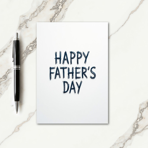 Coiled String Fathers Day Card