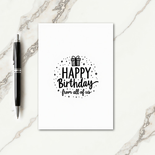 Collective Birthday Card