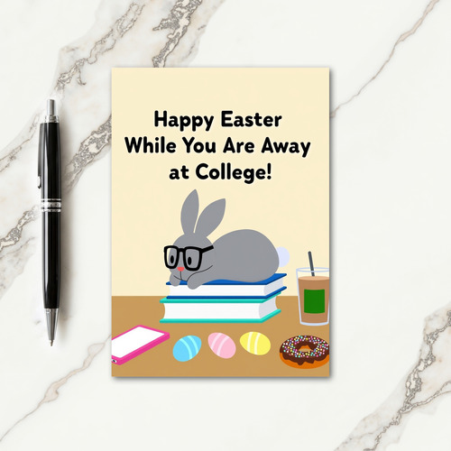 College Student Holiday Card