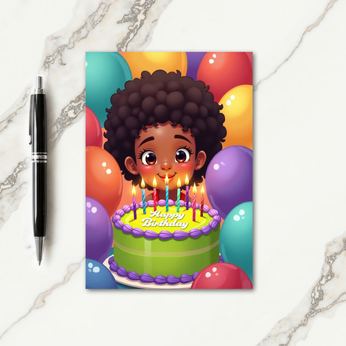 Colorful Child Birthday Card