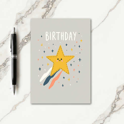 Colorful Ribbons Birthday Card