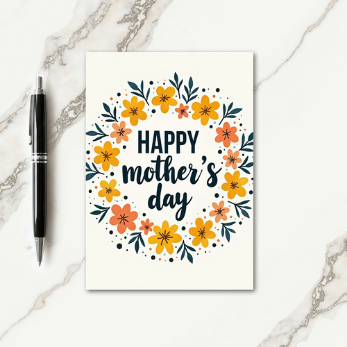 Confetti Happy Mothers Day Card
