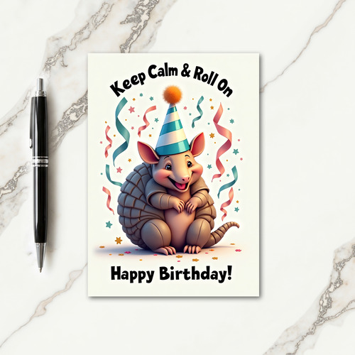 Confetti Star Birthday Card
