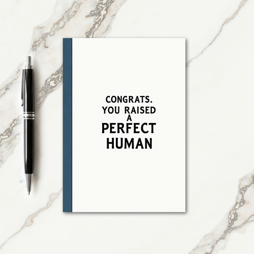Congrats Perfect Human Raise Card