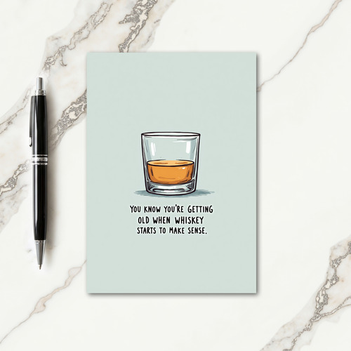 Contemplative Fathers Day Card