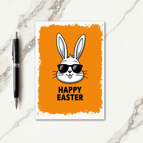 Cool Bunny Celebration Card